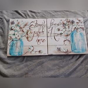 Family Gather Here Canvas Art